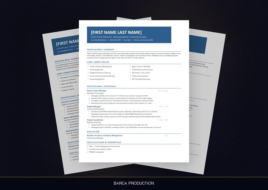 corp-executive-bundle template preview