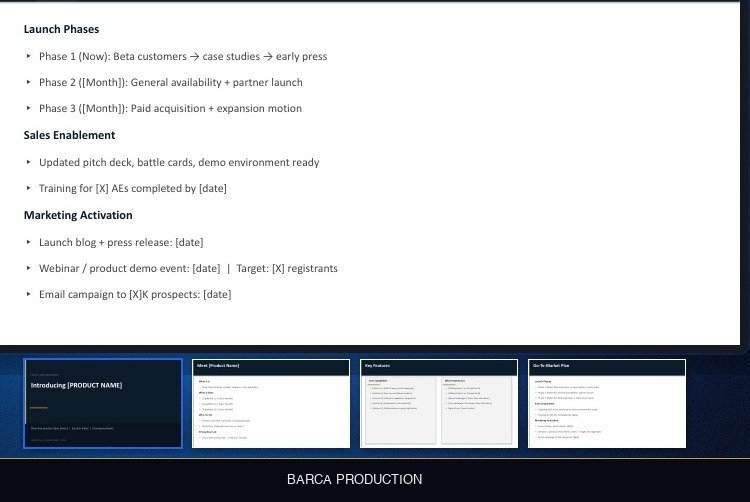 product-launch-deck template preview