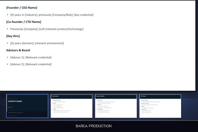 startup-pitch-deck template preview